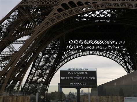 La tour Eiffel fermée pour un jour en raison d une grève