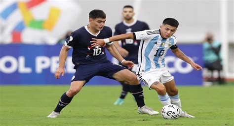 La Selecci N Argentina Sobre El Final Empat Con Paraguay Por El