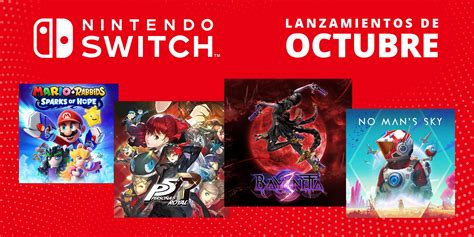 Próximos juegos para Nintendo Switch Octubre de 2022 Noticias