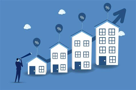 Housing Price Rising Up Arrow Chart Rising House Prices Real Estate