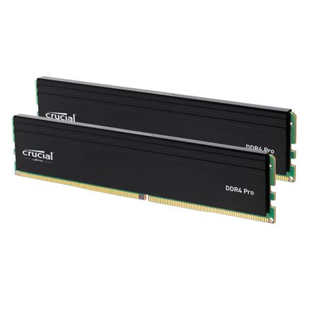 Crucial Pro 32GB 2x16GB DDR4 3200MHz CL22 UDIMM Desktop Memory Module