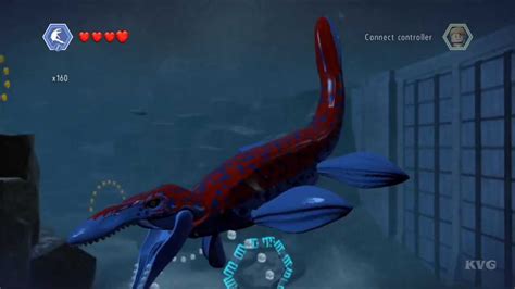 Lego Jurassic World Customize Create Dinosaur Mosasaurus Free Roam Gameplay Hd Youtube