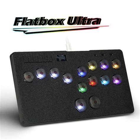 Flatbox Ultra Hitbox Zr Czno Ciowa Kij Do PS5 Mini Hitbox Gra Fight