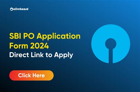 SBI PO Apply Online 2024 Application Form Link