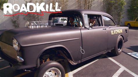 Hemi Engine Swap In A 55 Bel Air The Blasphemi Roadkill