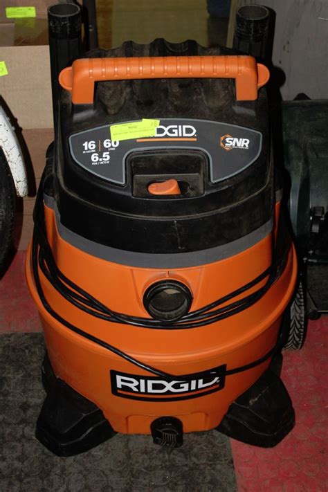 Ridgid 6 5hp 16 Gallon Shop Vac