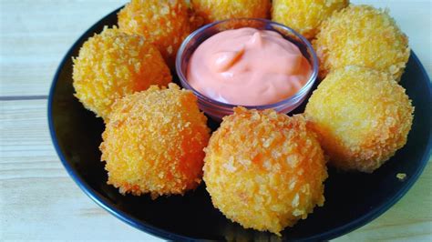 Potato Cheese Balls Easy Snack Recipe Very Simple Potato Recipe