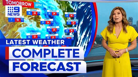 Australia Weather Update Severe Weather Warning Amid Total Fire Ban 9 News Australia The