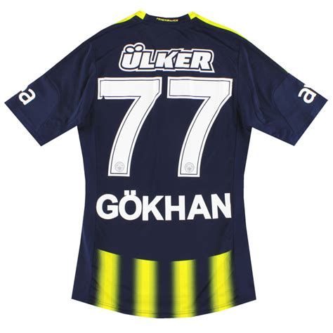 2013 14 Fenerbahce adidas Heimtrikot Gökhan 77 S D08132