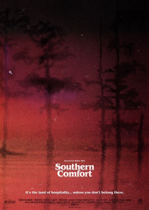 "Southern comfort" movie poster | Behance