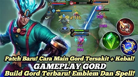 GAMEPLAY GORD TERSAKIT KEBAL PATCH BARU BEST BUILD GORD TERBARU 2024