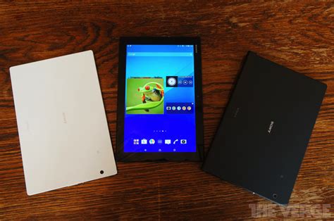 Sony Xperia Z4 Tablet Review The New Netbook The Verge Tablette