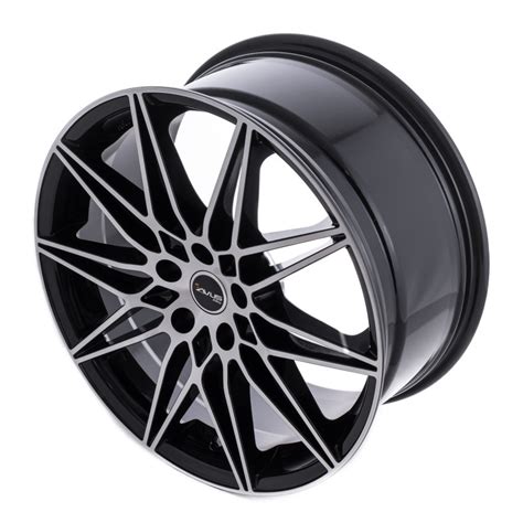 AVUS Racing AC MB5 Black Polished Alufelgenshop At