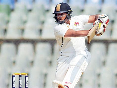 Ranji Trophy Sarfaraz Khan Shams Mulani Rescue Mumbai Again