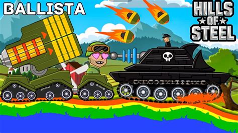 Hills Of Steel Fast Record Ballista Nuclear Rush Bosses Tank Youtube