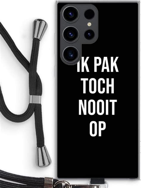 Case Company Hoesje Met Koord Geschikt Voor Samsung Galaxy S Ultra