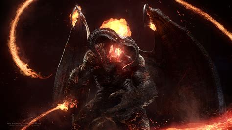 Lord Of The Rings Wallpaper Balrog