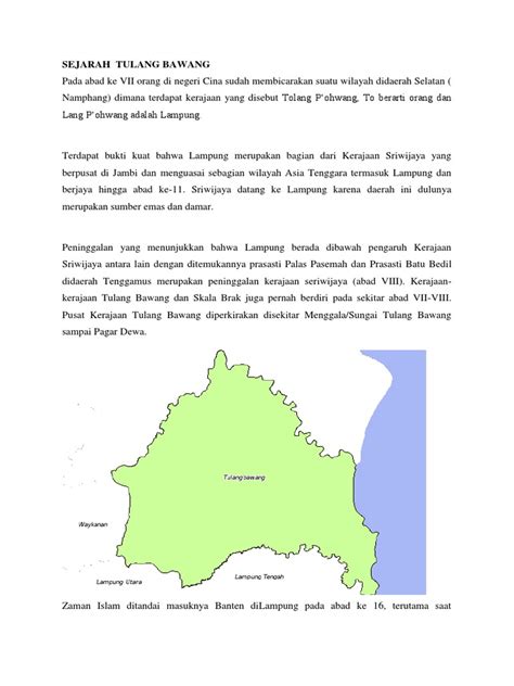 Pdf Sejarah Tulang Bawang Dokumen Tips