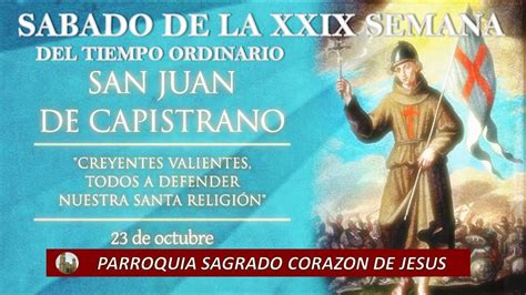 LA MISA DE HOY SABADO DE LA XXIX SEMANA DEL TIEMPO ORDINARIO 2021 23