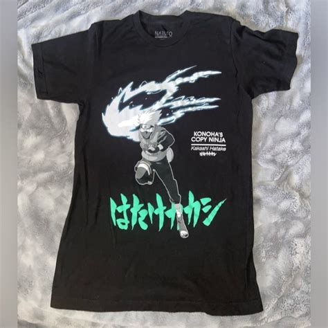 Shirts Hot Topic Naruto Kakashi Hatake T Shirt Poshmark