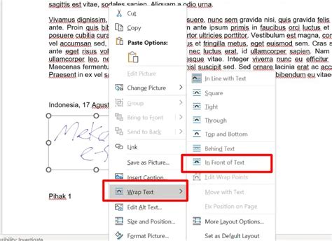 4 Cara Membuat Tanda Tangan Digital Di Word Dengan Gambar