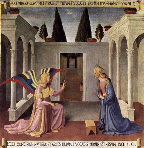 Annunciation - Fra Angelico - WikiArt.org - encyclopedia of visual arts