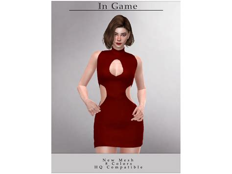 The Sims Resource Chordoftherings Mini Dress D