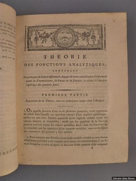 Théorie des fonctions analytiques contenant les principes du calcul