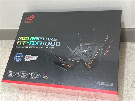 Asus GT-AX11000 router, Computers & Tech, Parts & Accessories ...