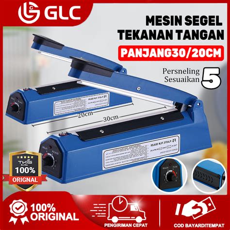 Jual Impulse Sealer Alat Press Perekat Plastik Cm Dan Cm