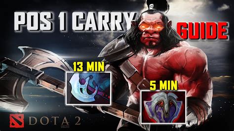 Dota 2 7 29D New META Pos 1 Carry Axe By AME Axe Carry Early Game