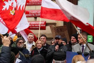 Protest W Krakowie W Obronie Medi W Publicznych Szokuj Ce Okrzyki