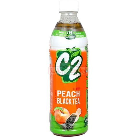 C2 Black Tea Peach Drink C2 24 455ml