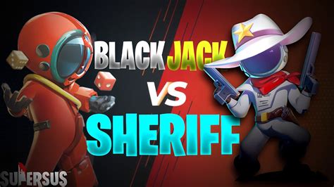 Big Brain Blackjack Is Here Super Sus Blackjack Vs Sheriff Gameplay