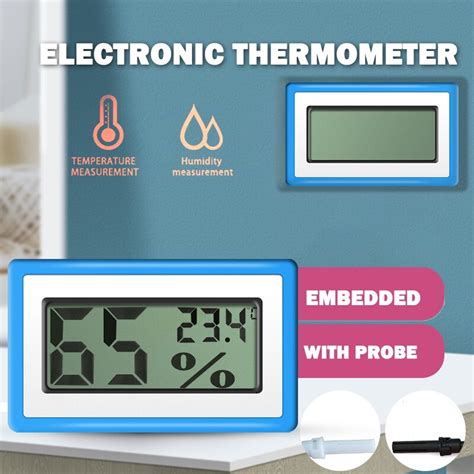 Mini termómetro Digital electrónico de temperatura medidor de humedad