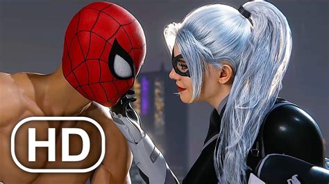 Spider Man Cheating On Mj With Black Cat Scene 4k Ultra Hd Spider Man Remastered Ps5 Youtube