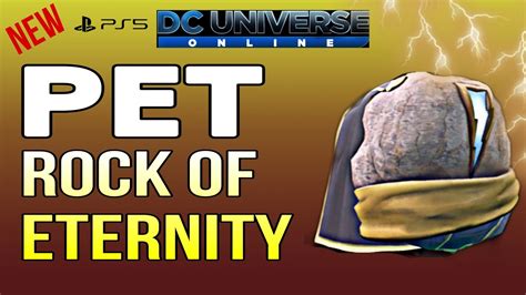 Dcuo Pet Rock Of Eternity Preview Youtube