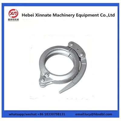 DN100 Concrete Pump Clamp Coupling Snap Bolted Couplings