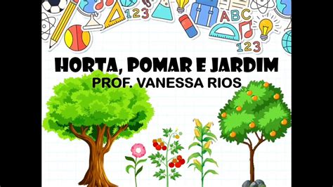 Atividade Jardim Horta E Pomar 1 Ano