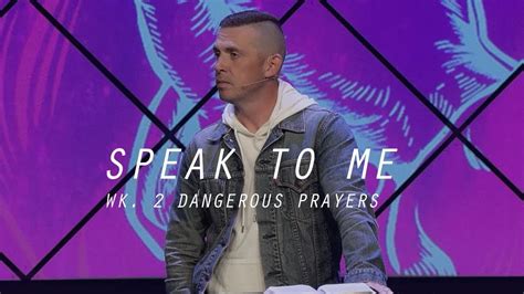 Speak To Me Trevor DeVage Pantano Church YouTube