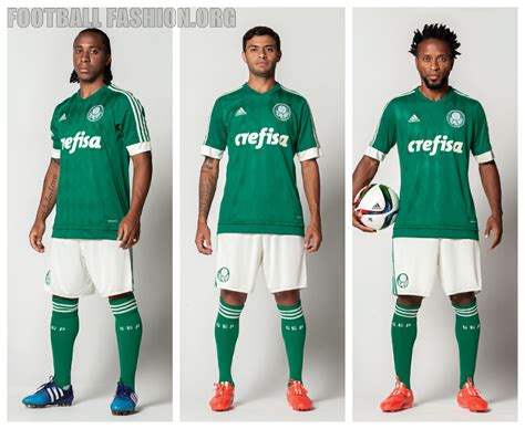 Palmeiras 2015 16 Adidas Home Kit FOOTBALL FASHION