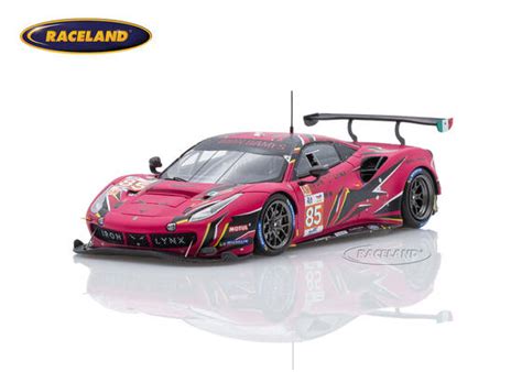 Ferrari 488 GTE Evo Iron Dames 40° Le Mans 2022 - scale 1/43rd 2022 24H ...