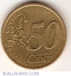 50 Euro Cent 2004 Euro 2002 prezent Irlanda Monedă 14849