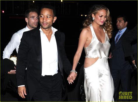 Chrissy Teigen & John Legend Live It Up at Rihanna's Met Gala 2015 ...