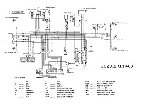 Suzuki Boulevard C50 Wiring Diagram