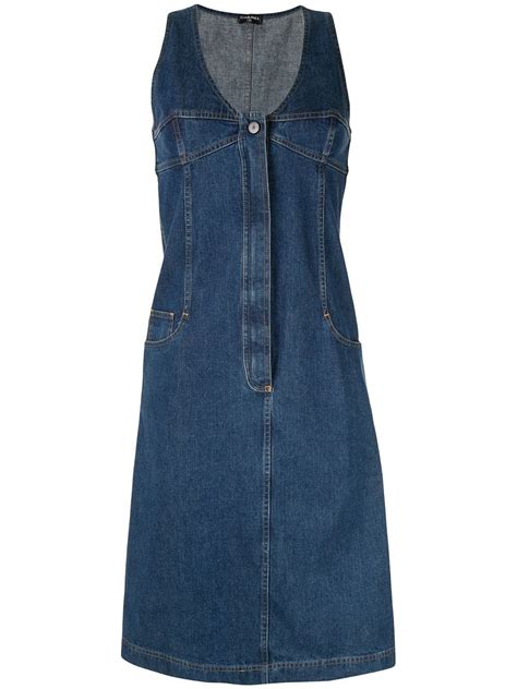 Sleeveless Denim Dress Uk Porsha Gruber