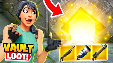 The VAULT LOOT ONLY Challenge In Fornite Fortnite Foryou