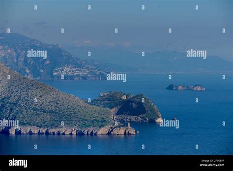 View From Near Villa Lysis On Capri Back Towards The Amalfi Coast And