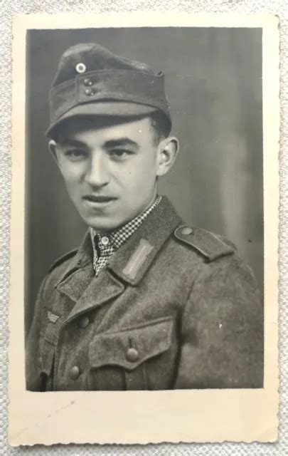 Foto Portrait Wk Wehrmacht Gebirgsj Ger M German Mountain Trooper