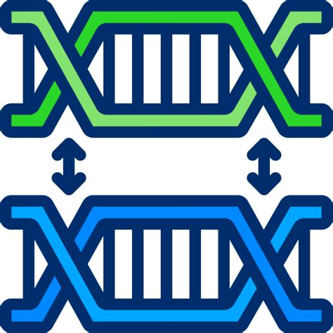 Icono De Dna Berkahicon Lineal Color